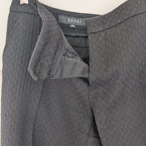 Gucci black tuxedo pants